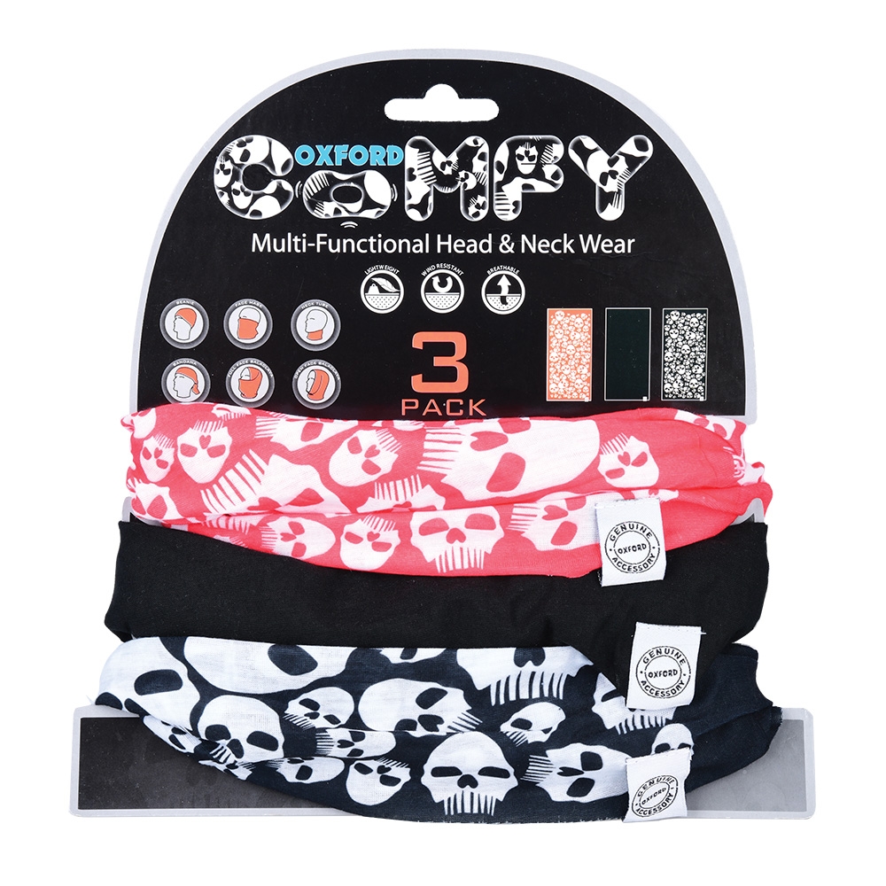 Comfy Skulls 3-Pack