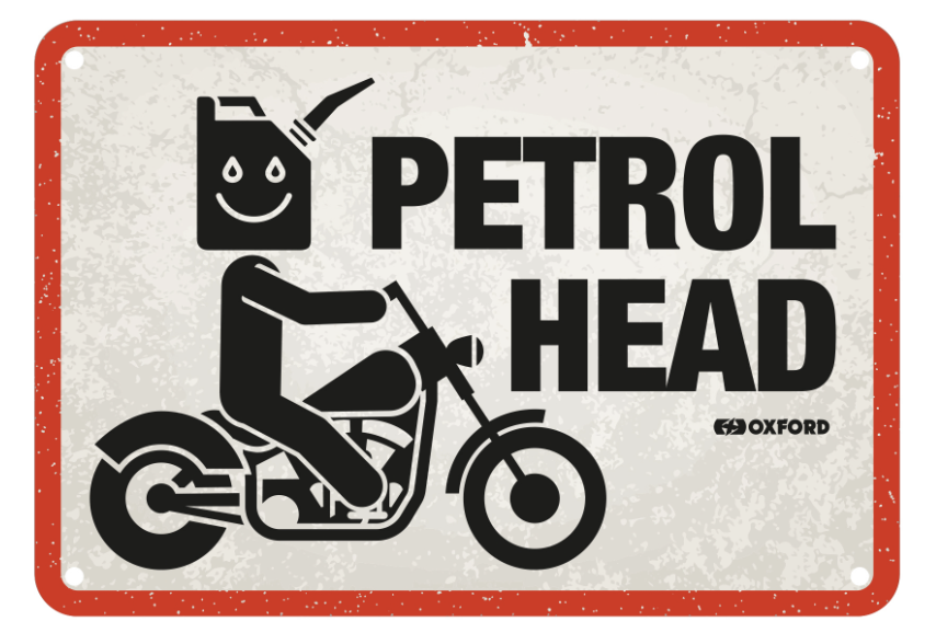 Garage Metal Sign: Petrol Head