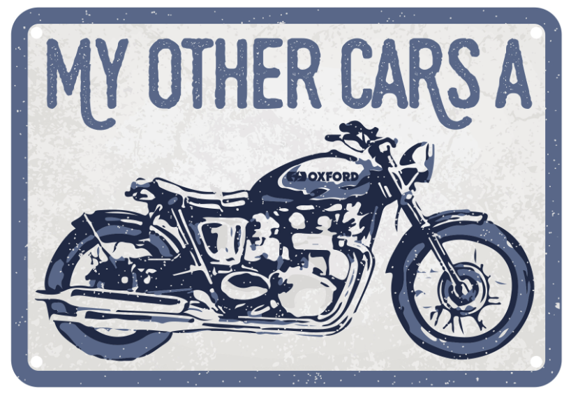 Garage Metal Sign: My Other Cars A