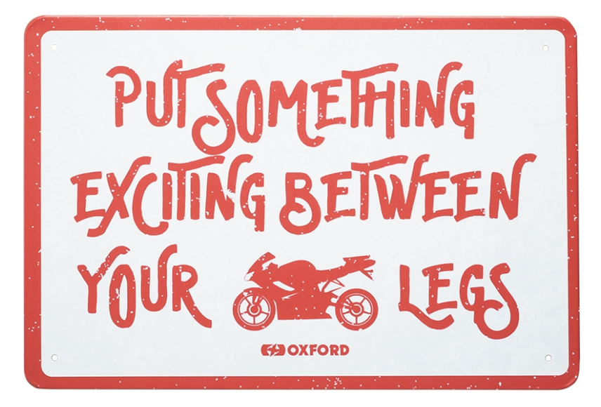 Garage Metal Sign: EXCITING