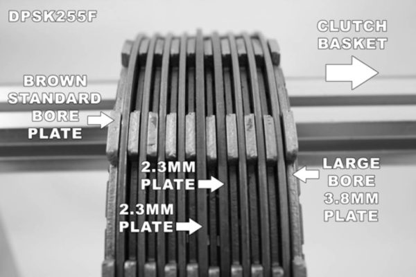 DPSK255 - 1131-1076 M/C STREET CLUTCH KIT