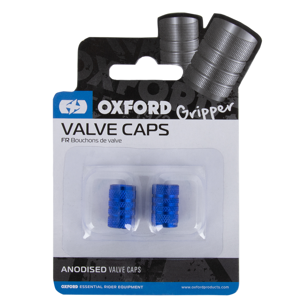 Gripper Valve Caps Blue