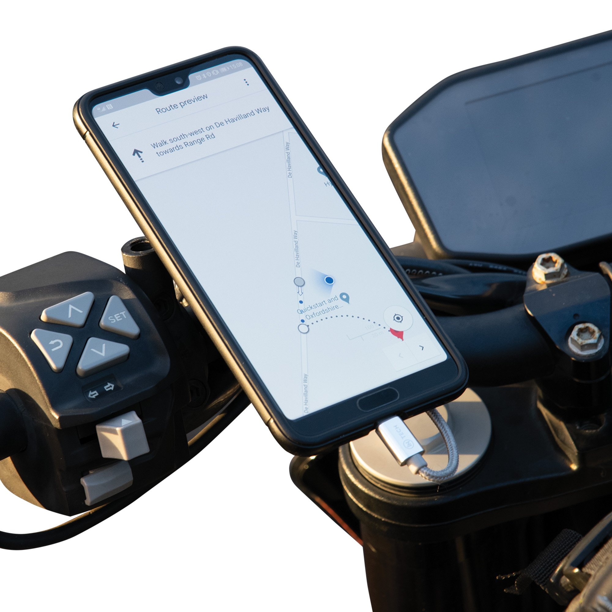 CLIQR USB Type C Handlebar Mount