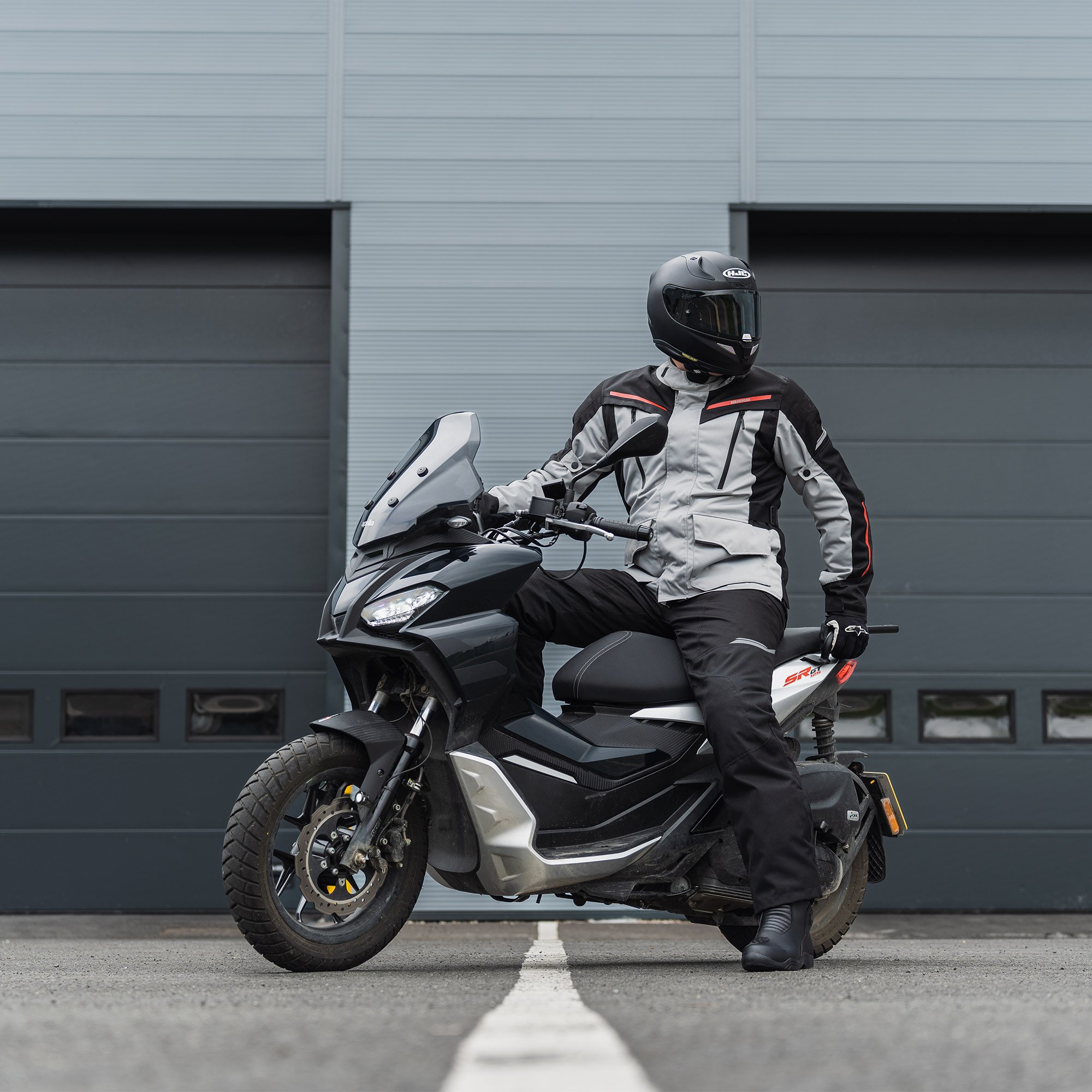 Metro 2.0 MS Jkt Gry/Blk/Red