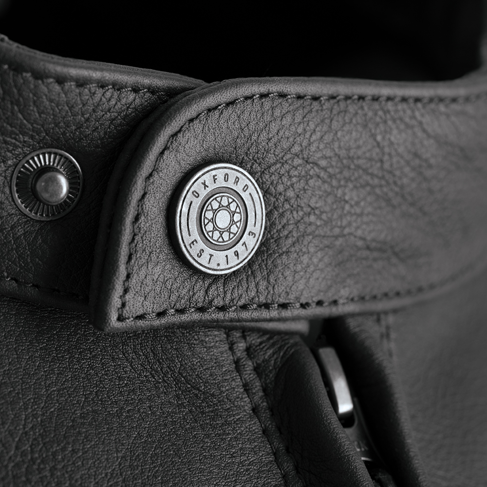 Walton MS Leather Jacket Black